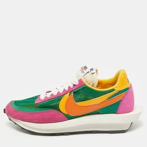 Nike X Sacai Ld Waffle Size 42.5 Multicolor Leather  Mesh And Suede Low Top
